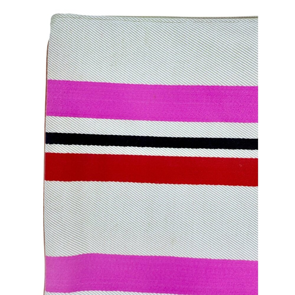 Kate Spade Oak Island Multicolor Striped Large Zip Clutch w/Gold Hardware - Picture 8 of 10